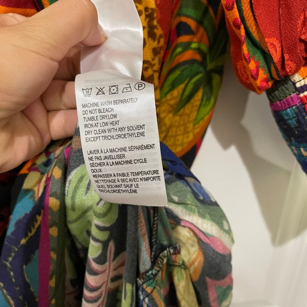 FARM Rio Multicolor Patterned Midi Dress - Picture 7 of 8